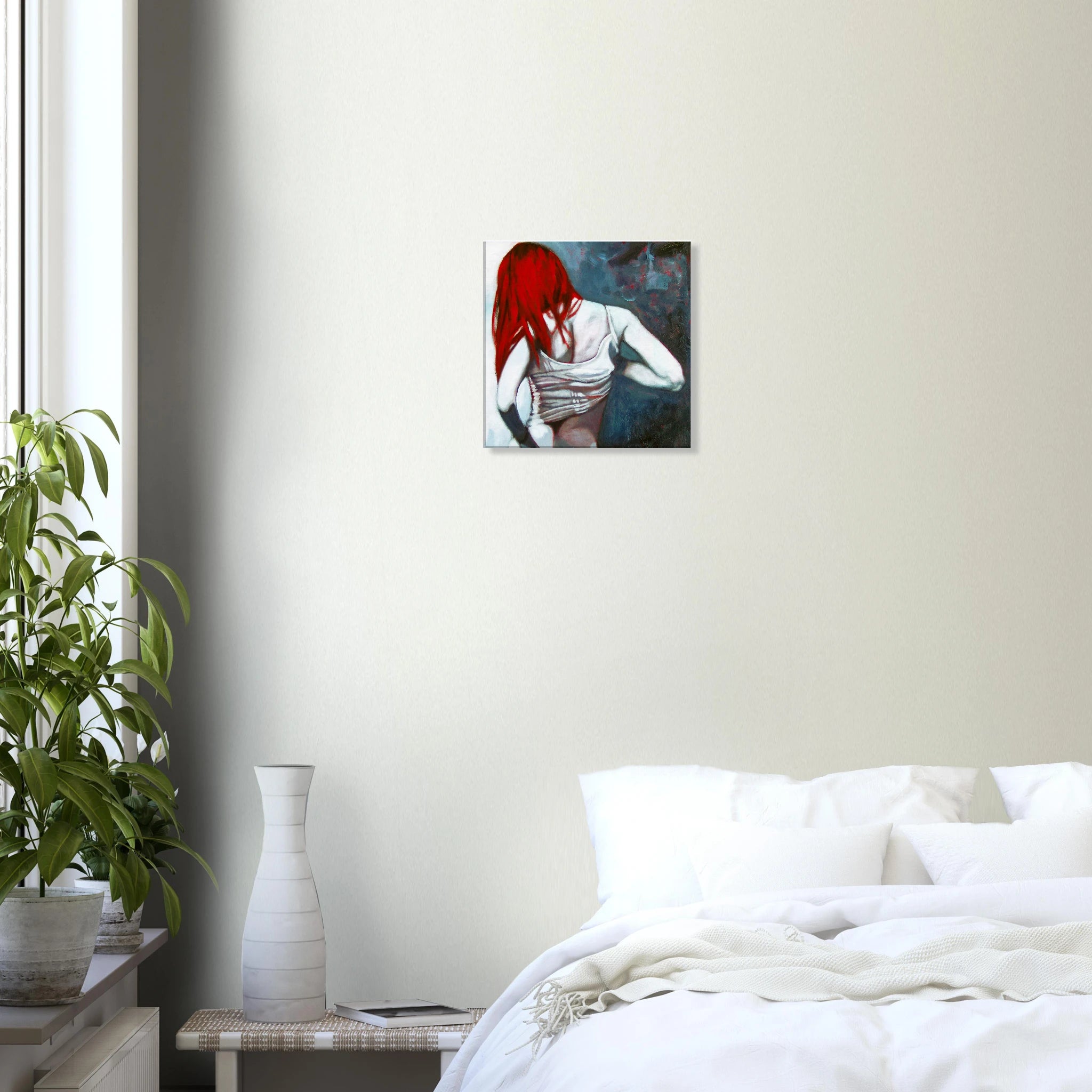 Mia - Modern Portrait Canvas Print