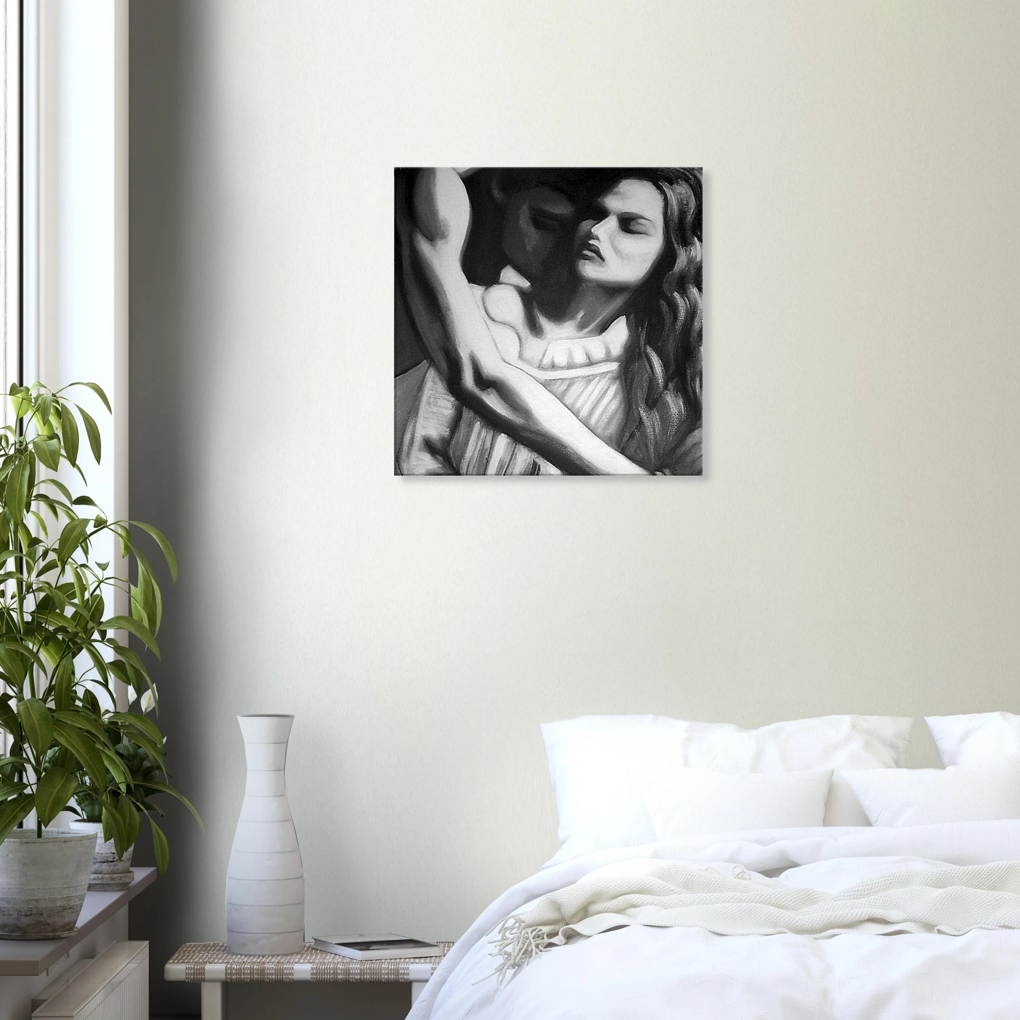 Tabu – Charcoal Illusion Canvas Print