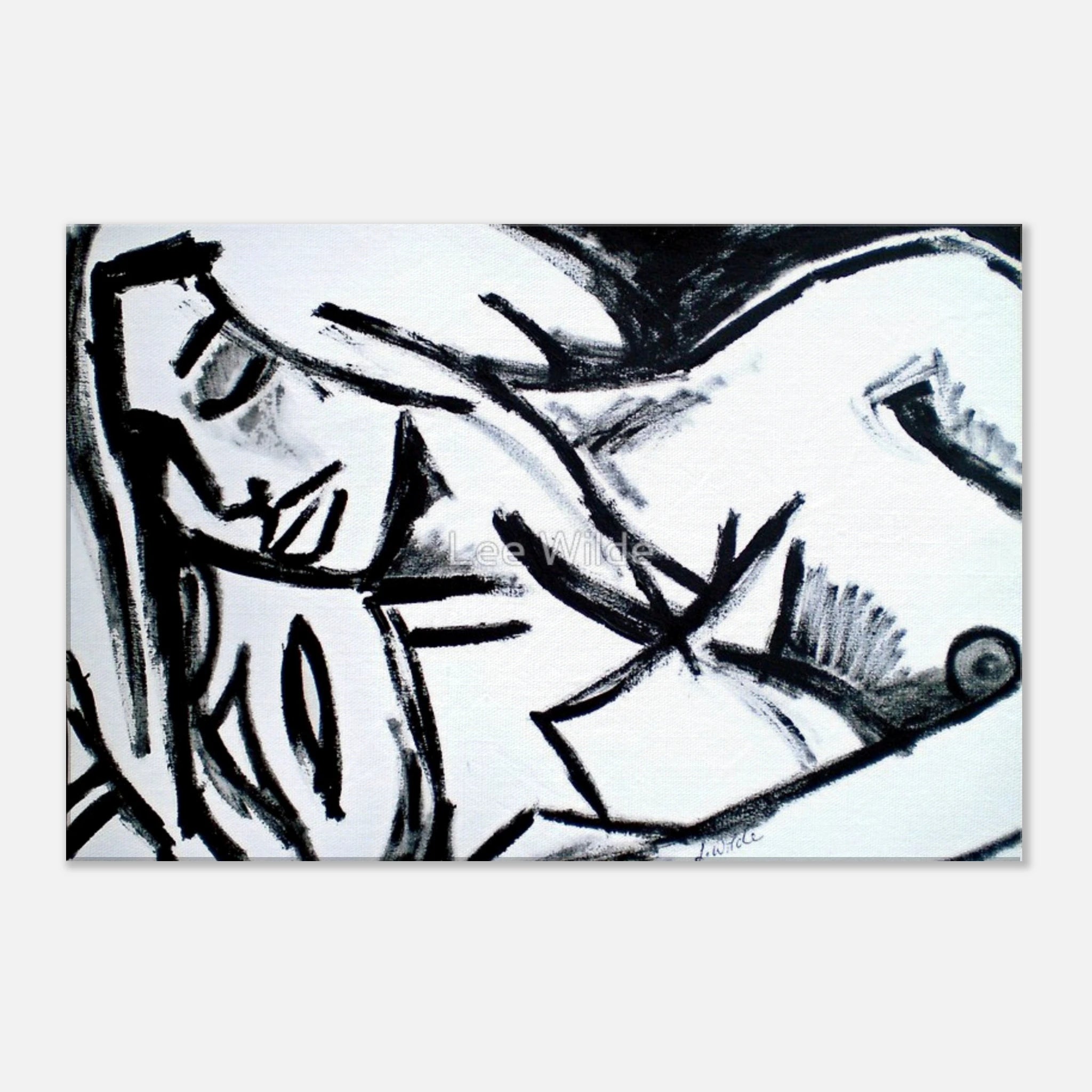 Sansara  - Expressive Nude Canvas Print