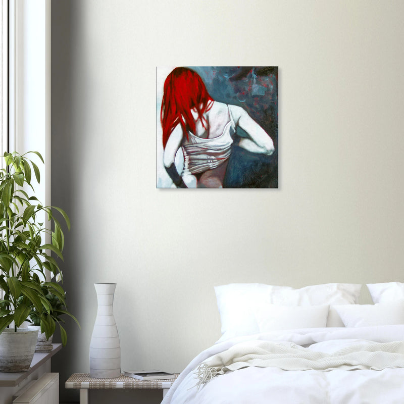 Mia - Modern Portrait Canvas Print