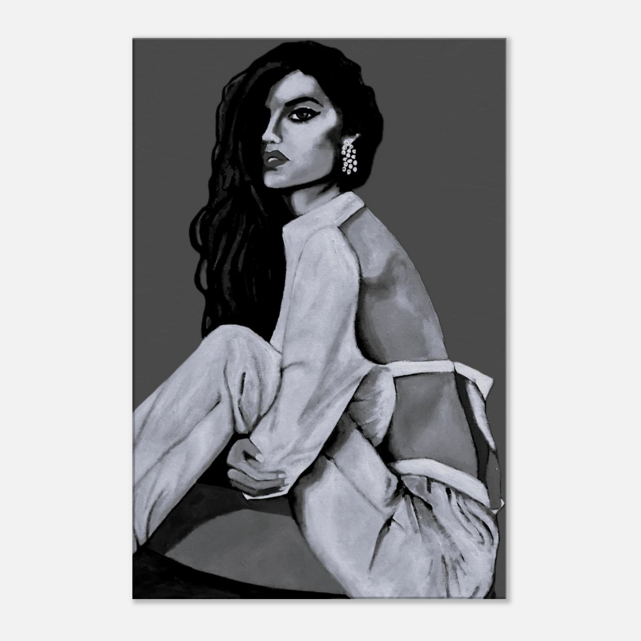 Fashion Portrait: Sierra - Canvas Print