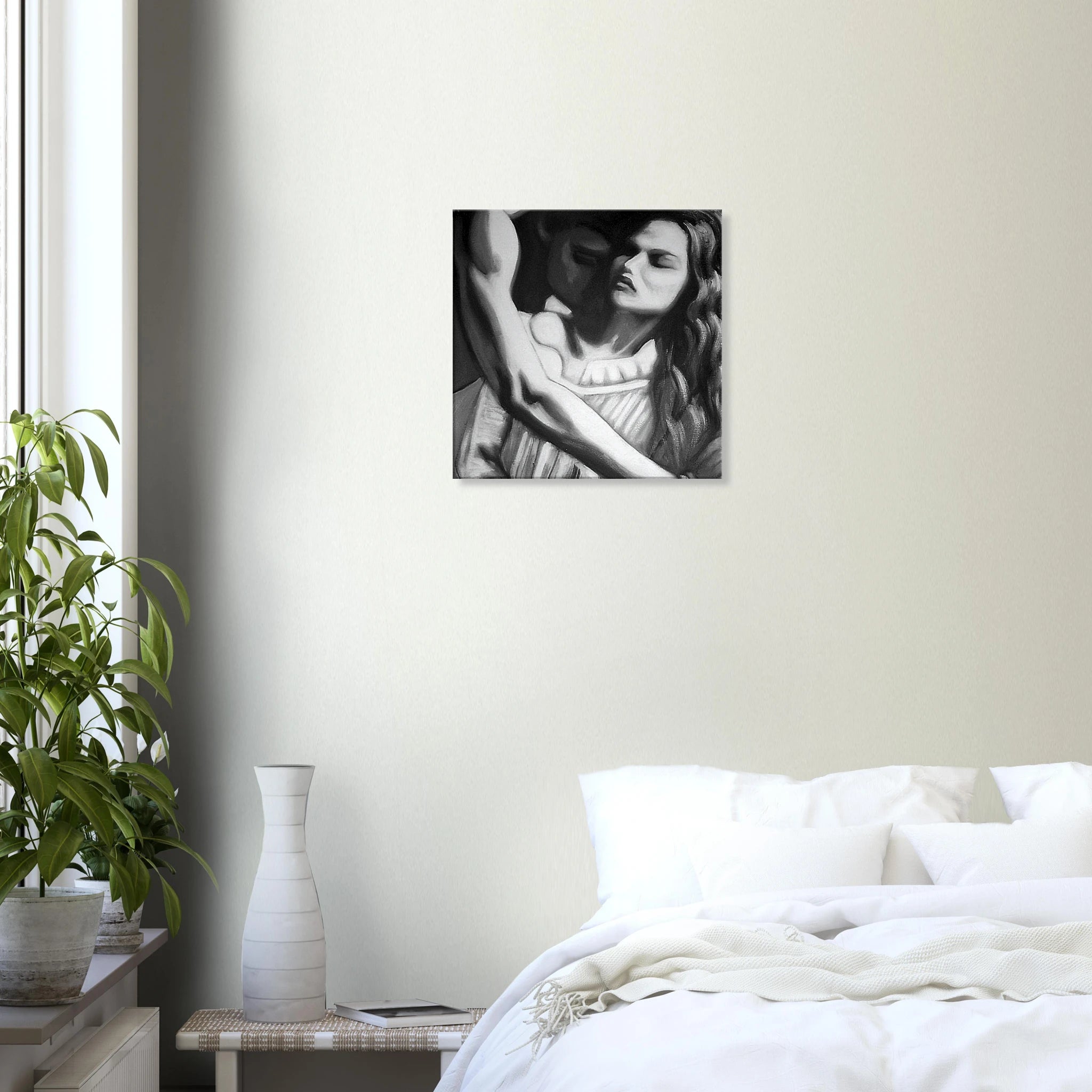 Tabu – Charcoal Illusion Canvas Print