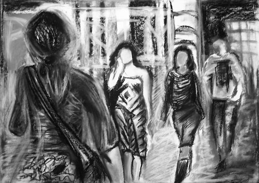 Expressionist Drawing  - 7 Seconds