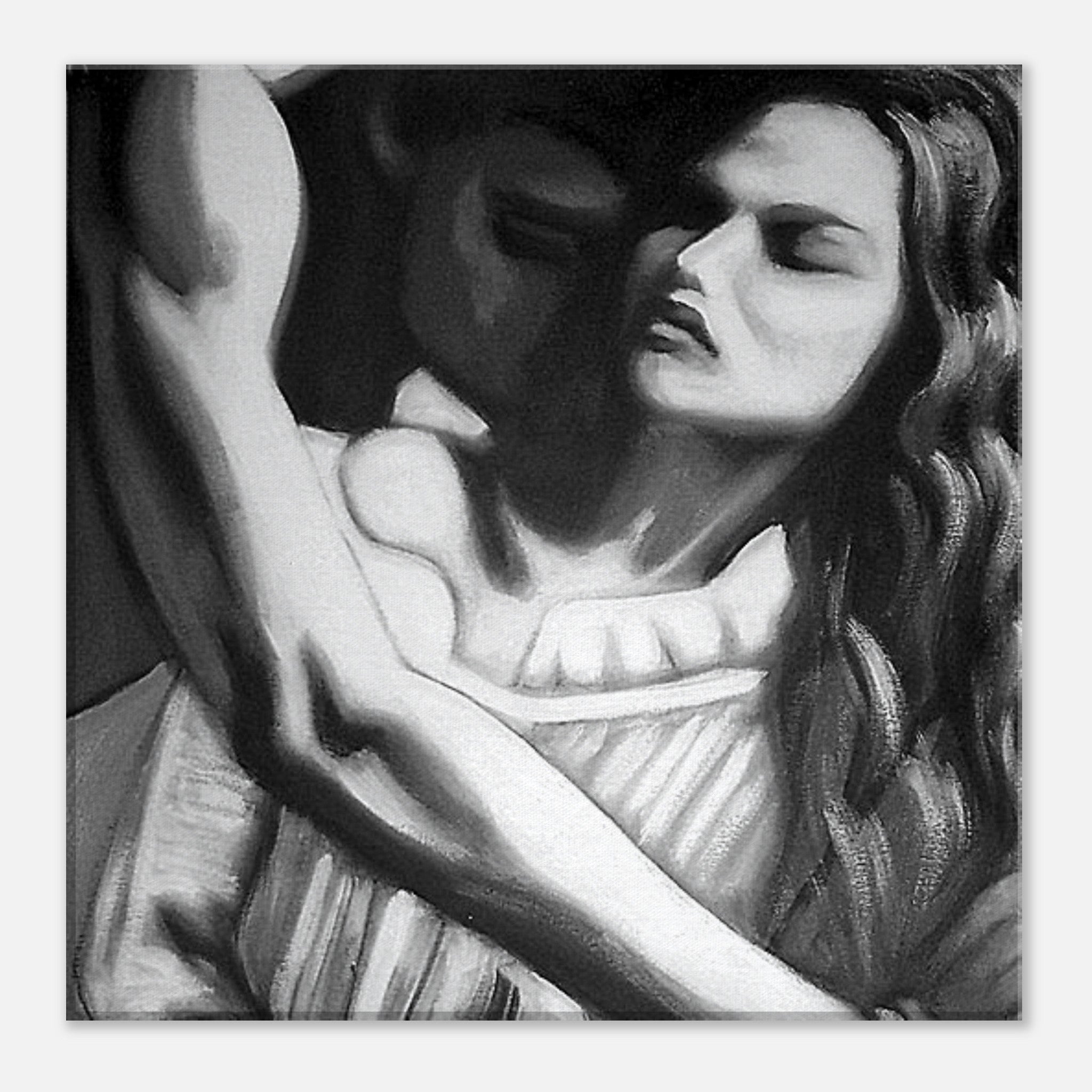 Tabu – Charcoal Illusion Canvas Print