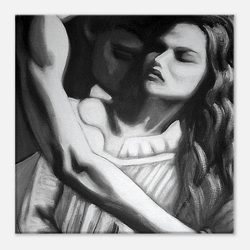 Tabu – Charcoal Illusion Canvas Print