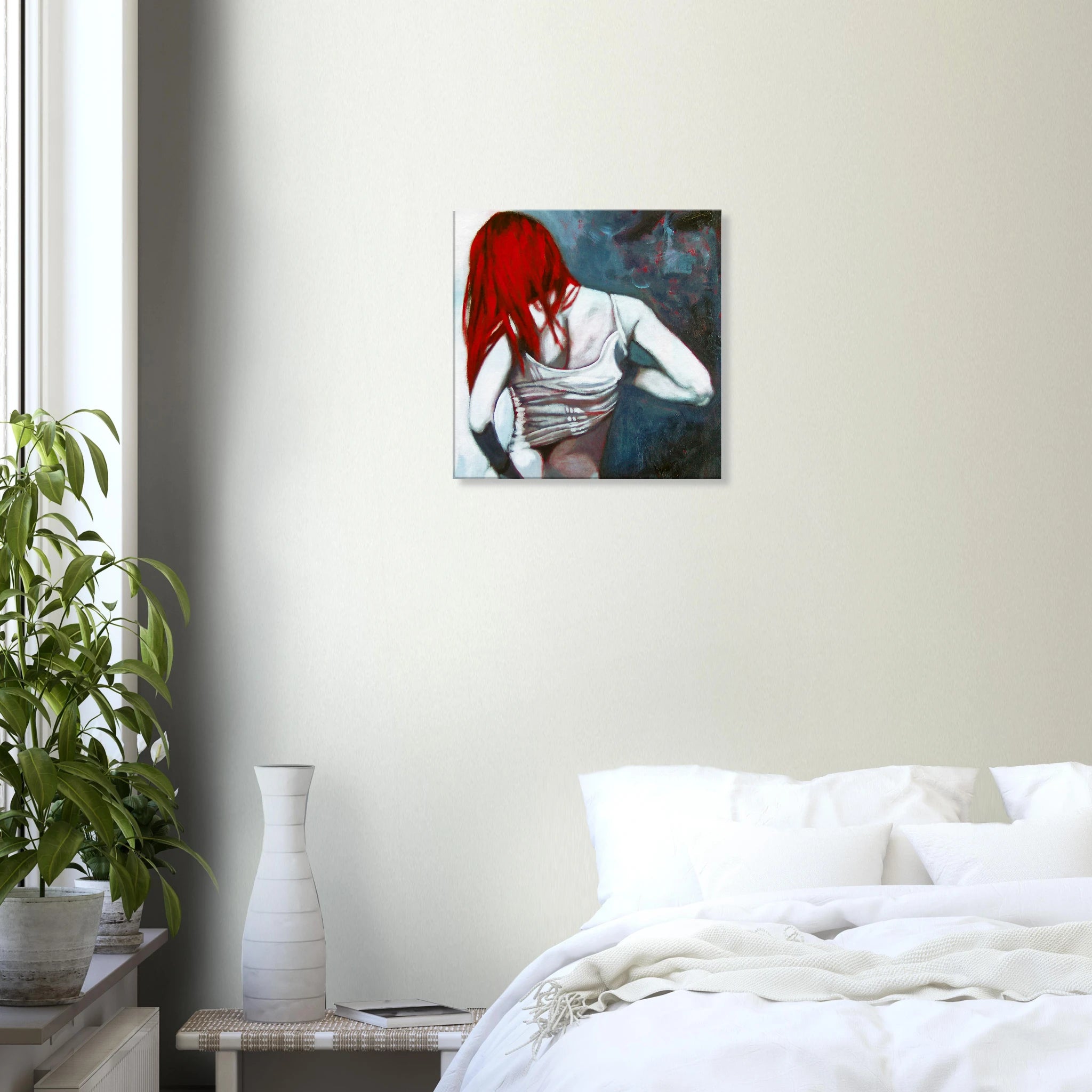 Mia - Modern Portrait Canvas Print