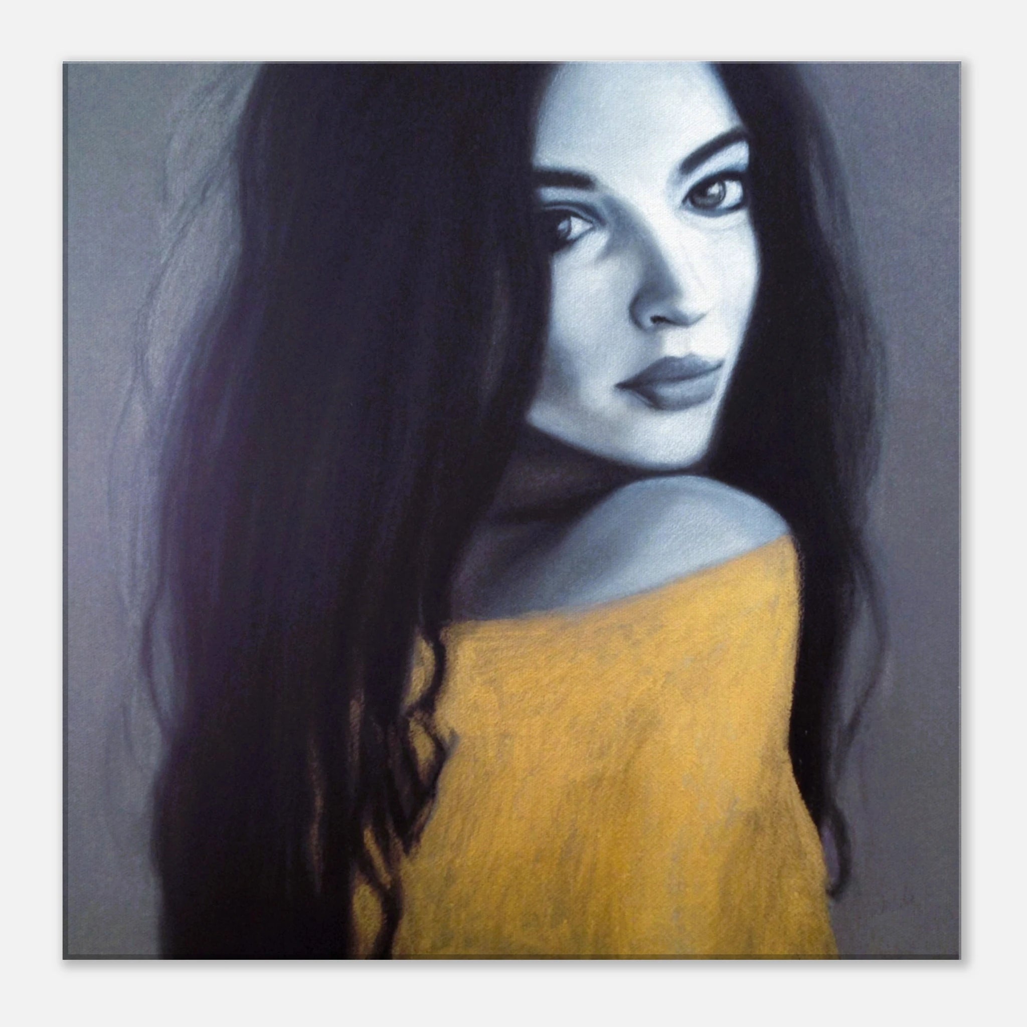 Taylor -  Portrait in Profile - Canvas Print