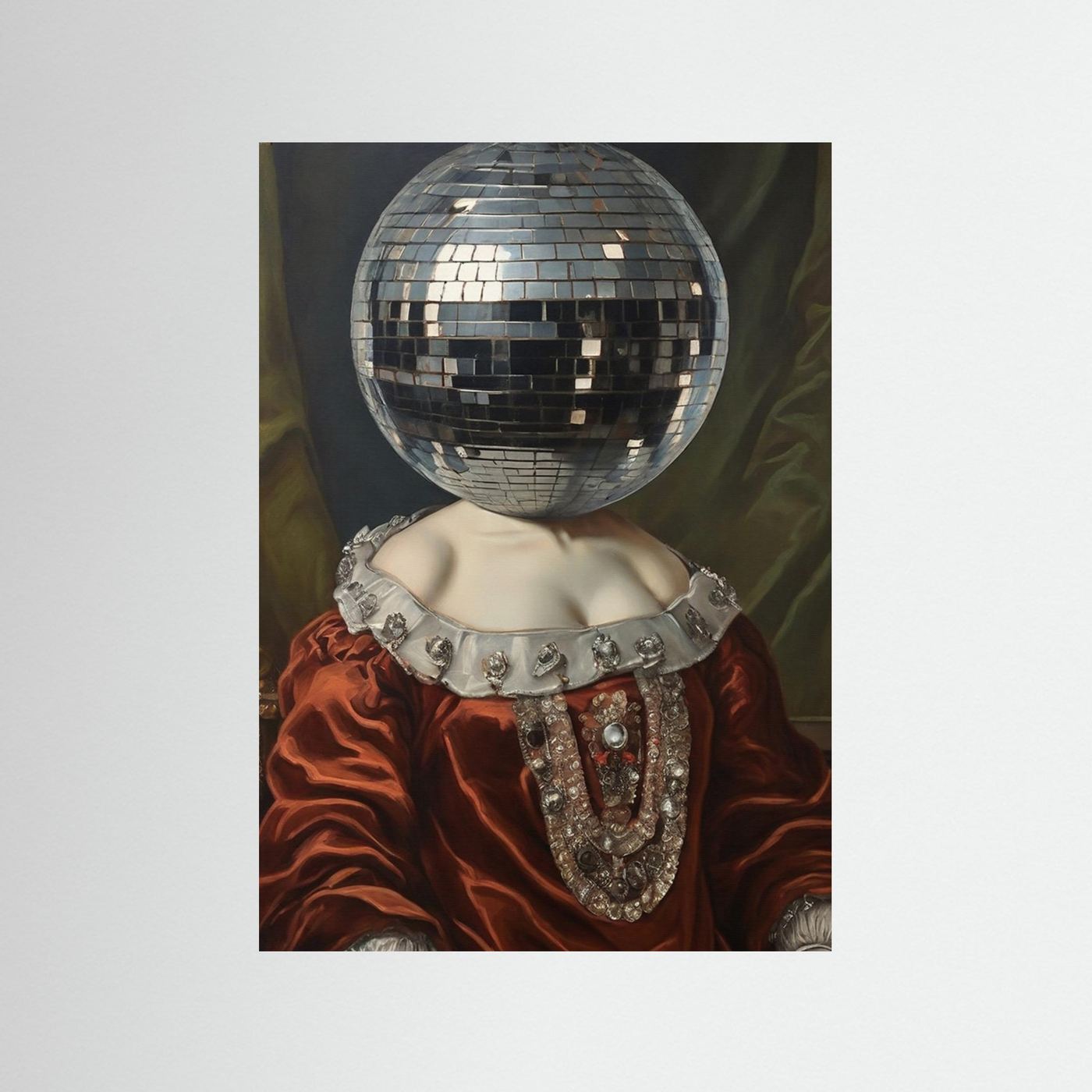 Antique Disco Ball by The Art Concept
