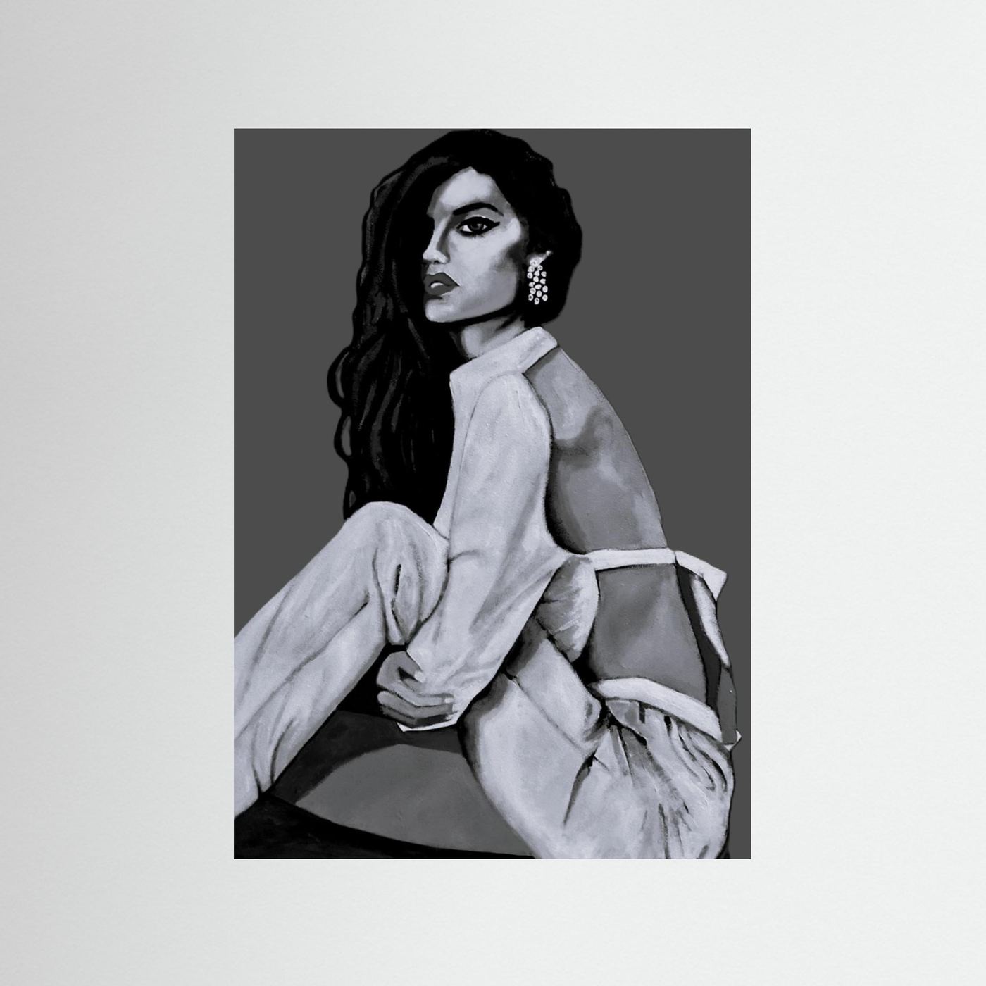Sierra - Fashion Portrait - Giclee Print